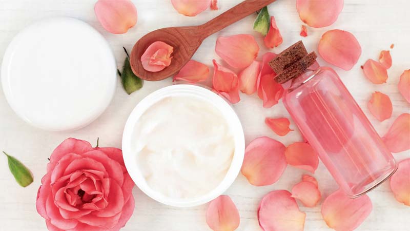 rose water benefits for face in tamil