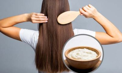 curd benefits for hair growth