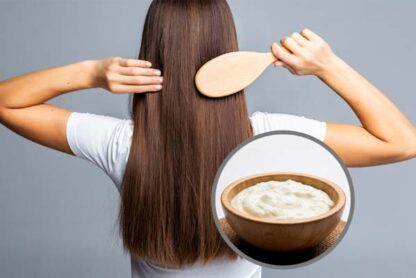 curd benefits for hair growth